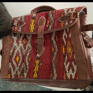 CozyBoho Moroccan Weekender Bag (Large)